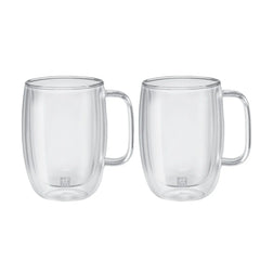 15-oz-/-2-pc Latte Glass Mug Set