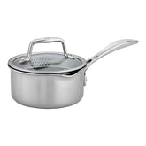 1 qt, Non-stick, Stainless Steel Ceramic Saucepan