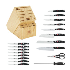 19-pc, Knife Block Set, natural