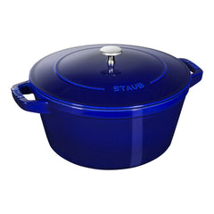 4-pc Stackable Set, Dark Blue, Cast Iron