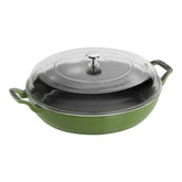3.5 qt, Saute Pan With Glass Lid, Pistachio