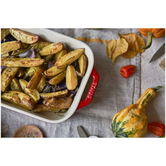 2-pc, Rectangular Baking Dish Set, cherry