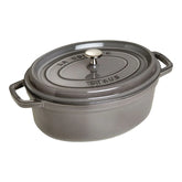 5.75 qt, Oval, Dutch Oven, Graphite Grey