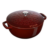 3.75 qt, Essential French Oven Lilly Lid, grenadine