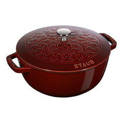 3.75 qt, Essential French Oven Lilly Lid, grenadine
