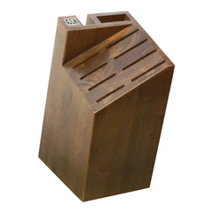 Walnut, Pro Knife Block Empty