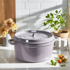 7 qt, Round, Dutch Oven, Lilac