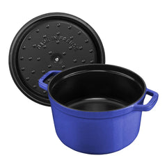 5 qt, Round, Tall Dutch Oven, Blueberry