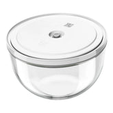 Vacuum bowl L / 24 cm, glass, transparent