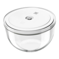 Vacuum bowl L / 24 cm, glass, transparent