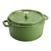 5.5 qt, Round, Cocotte, Pistachio