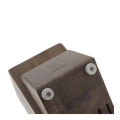 Walnut, TWIN Knife Block Empty