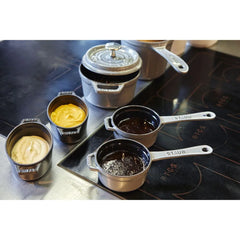 0.25 qt Mini Saucepan - Graphite Grey, Cast Iron