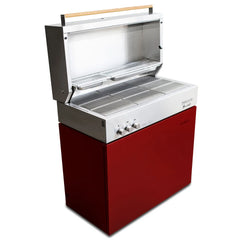Natural gas grill, ruby