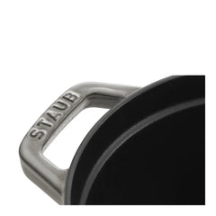 1.1 qt, Oval, Dutch Oven, Graphite Grey