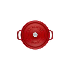 9 qt, Round, Dutch Oven, Cherry