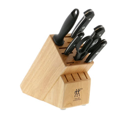 7-pc, Knife block set, natural