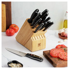 11-pc, Knife block set, natural