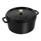 9 qt, Round, Dutch Oven, Black Matte