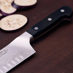 7-inch, Hollow Edge Santoku Knife