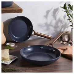 2-pc, Frying Pan Set Ceramic Nonstick Titanium