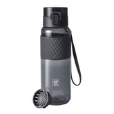 Drinking bottle, 680 ml, tritan, black matte