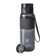 Drinking bottle, 680 ml, tritan, black matte