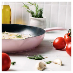 12-inch, Frying Pan, Pink Peony