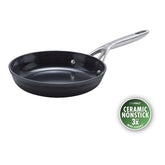 8-inch, Aluminum, Hard Anodized Fry Pan Ceramic Coating