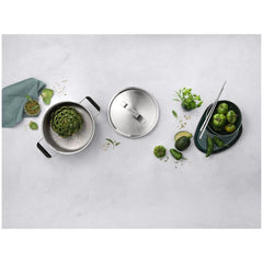 6-pc, 18/10 Stainless Steel, Pots And Pans Set