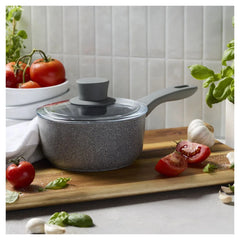 1.5 qt, Aluminum, Ceramic Nonstick Saucepan With Lid Ceramic Coating