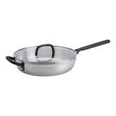 4 qt, Stainless Steel, Saute Pan With Lid