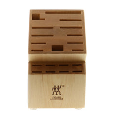 Ash, Hardwood Knife Block Empty
