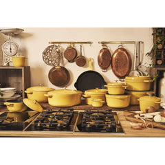 6.25 qt, Wide Oval Dutch Oven, citron