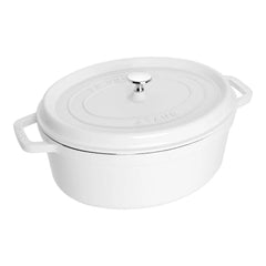 5.75 qt, Oval, Dutch Oven, Pure-white