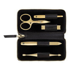 5-pc, Manicure Pedicure Set With Compact Nail Clippers