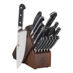 16-pc, Knife block set, acacia