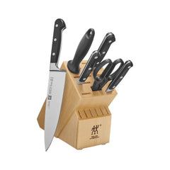 7-pc, Knife block set, natural