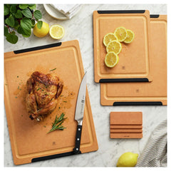 4-pc Plant Fiber Cutting Board Fiber Wood
