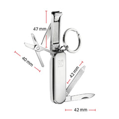 Stainless Steel, Manicure Pedicure Multi-tool