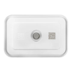 L, Vacuum Container, Plastic, Semitransparent-grey