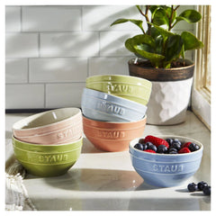 4.5-inch / 6-pc, Bowl set macaron, mixed colors