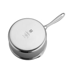 3 qt, Non-stick, Stainless Steel Ceramic Saucepan