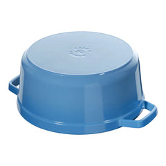 4 qt, Round, Cocotte, French Blue