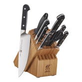 10-pc, Knife block set, bamboo