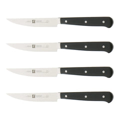 4-pc, Porterhouse Steak Knife Set In Beechwood Box