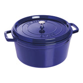 9 qt, Round, Dutch Oven, Dark Blue