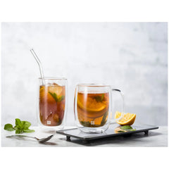 Glass Straw - Clear - Bent Set