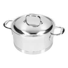 4.2 qt, 18/10 Stainless Steel, Dutch Oven With Lid