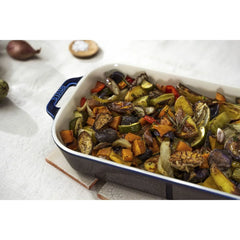 13-x 9.5-inch, Rectangular, Baking Dish, Dark Blue